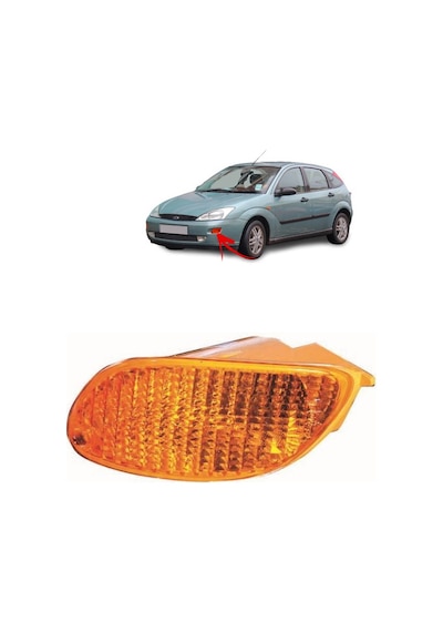 Ford Focus Ön Tampon Sinyali Sarı Sol 1998-2001