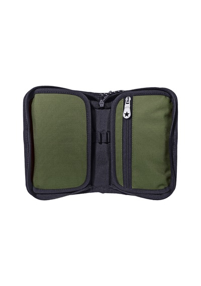 Jacbag Cover -sert Kapaklı Lastikli Kalem Kutusu Cover-haki renkli