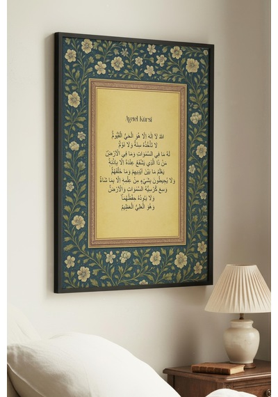 3 Adet Siyah Ahşap Çerçeveli Doğa Ve Çiçek Temalı Vintage Tablo