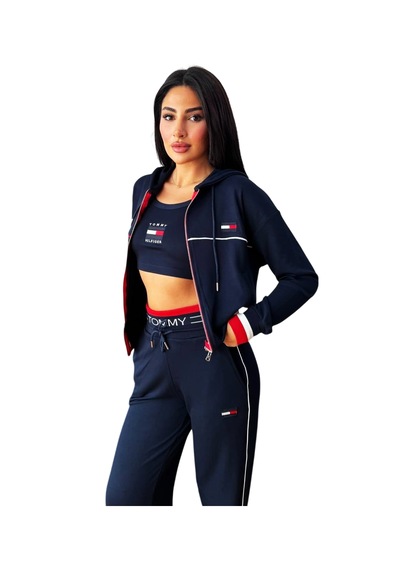 Tommy Hilfiger Bayan 3 "lü Eşofman Takımı Set Lacivert