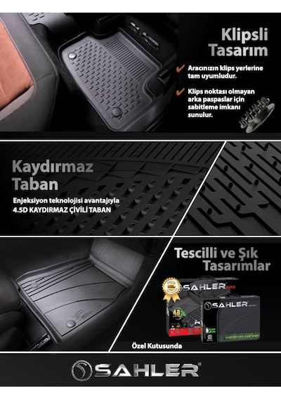 Byd Sealion 7 2025 Ve Sonrası Uyumlu 4.5d Premium Havuzlu Oto Paspas - Sealion 7