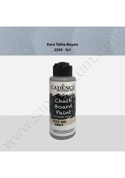 Cadence Chalkboard Paint Kara Tahta Boyası 120 Ml. 2550 Gri