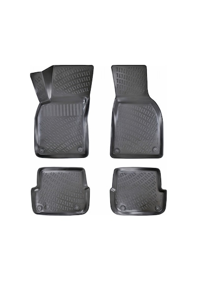 Rizline 3D Siyah Audi A4 (B7) 2004-2008 Paspas