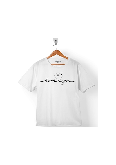 I Love You Kalp Sonsuzluk İşareti Çocuk Tişört 001