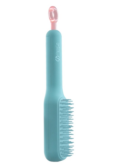 Proco Proco Beauty Pro Kendini Temizleyen Saç Fırçası - Saç Açma Tarama Masaj Fırçası- Soft Touch 04510048