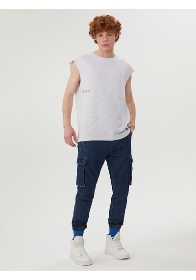 LOFT Oversize Erkek Sweatshirt Lf2029026 Q1.v1 Gri