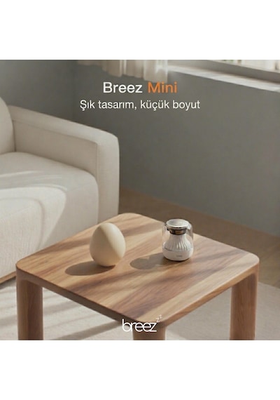 Breez Mini Beyaz Gürültü Makinesi Pışpışlı Ninnili Radyasyon Içermeyen Uyku Arkadaşı