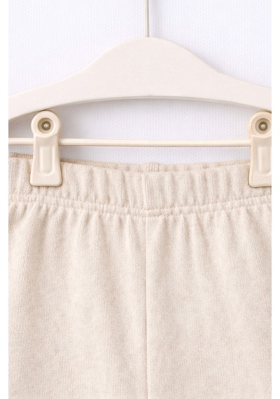 For My Baby Basic Bebek Şortlu Takım Bej