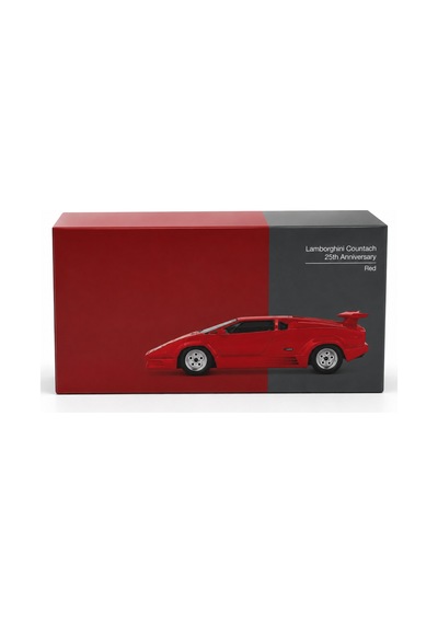 1/64 Model Araç Countach 25th Anniversary Red