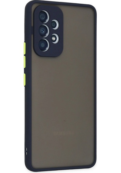 Cosmotex Newface Samsung Galaxy Uyumlu  A33 5g Kılıf Montreal Silikon Kapak - Lacivert