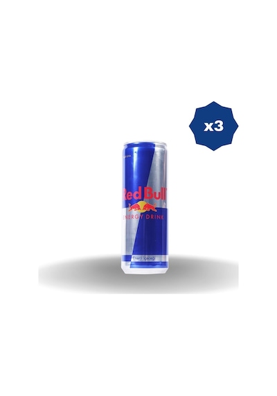 Redbull Enerji İçeceği 250 Ml X 3 Adet