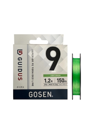 Gosen Guidus X9 150mt 1.2pe Light Green 9 Kat Örgü İp Misina
