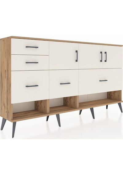 Arges Konsol 3 Raflı 5 Çekmeceli 3 Kapaklı 176x30x99 Çam-aytaşı Aytası - Atlas Çam Arges Konsol 3 Raflı 5 Çekmeceli 3 Kapaklı 176x30x99 Çam-aytaşı Aytası - Atlas Çam