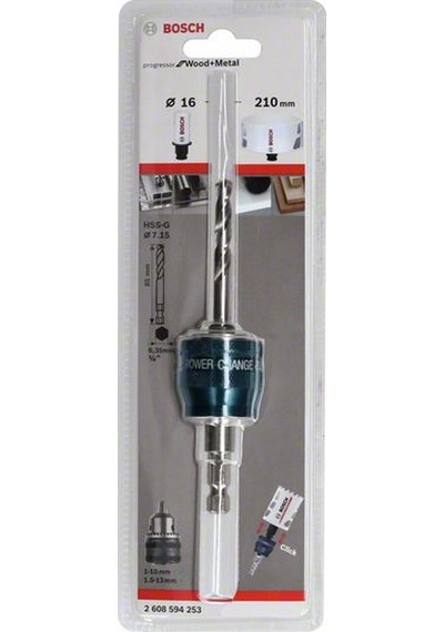 Bosch PC-Plus pWM Adaptör HSS-G 85mm (Ø 8.7mm) - 2608594253