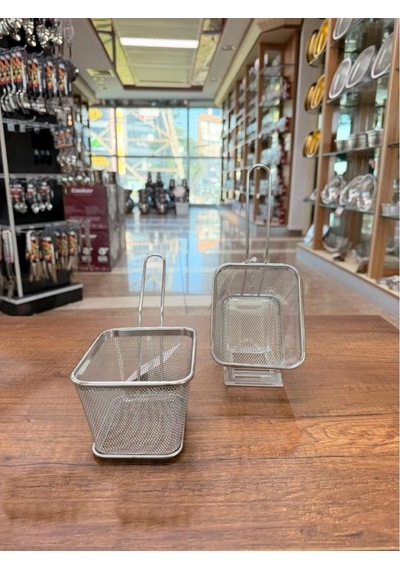 Cooker Çelik Süzgeç 12 Cm Gri