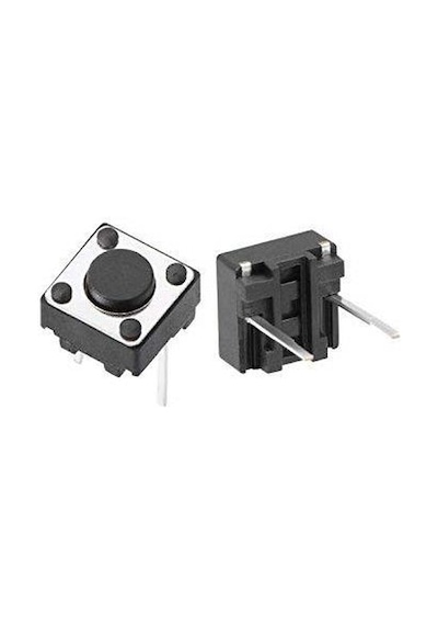 2 Pinli 6X6X2Mm Push Buton