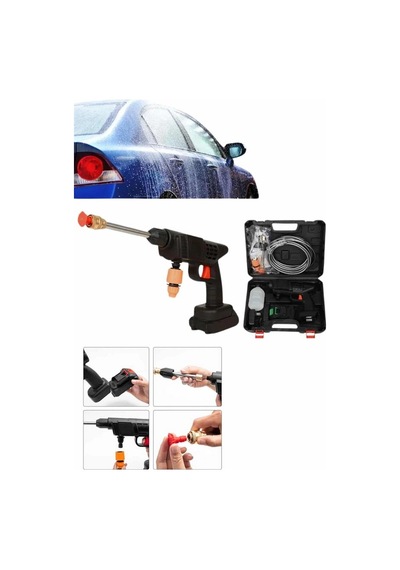 Bahçe Sulama Tabancası Makinesi Yüksek Basınçlı Akülü Yıkama Makinesi Çok renkli 61371079