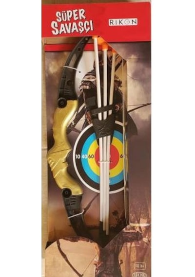 Büyük Boy Savaşçı Ok Yay Seti 60 CM Büyük Boy Savaşçı Ok Yay Set