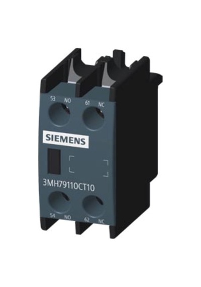 Siemens 3mh7911-0ct10 Sinoplus İlave Yardımcı Kontak Boy:0-1-2-3-4, 1no+1nc, Önden Üstten