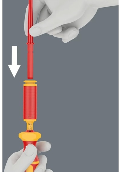 Wera Kraftform Kompakt Vde İzoleli Torklu 1.2-3.0 Tornavida Set 05059291001