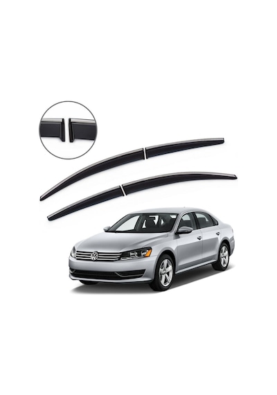 Vw Passat B7 Krom Çıtalı Cam Rüzgarlığı 2010-2014