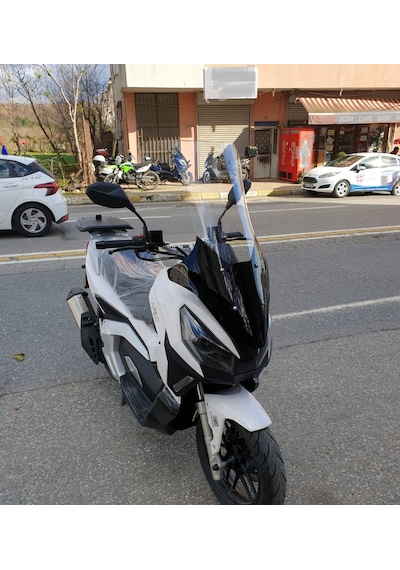 Motocam Volta Apec Apx7 Ön Cam 2025-2026 Model 78cm Şeffaf Renkli 4mm Uzun