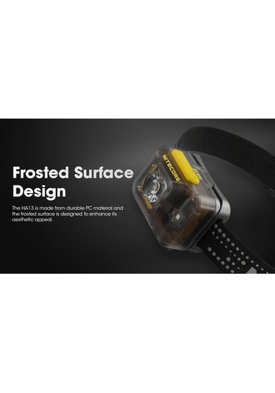 Nitecore Ha13 350 Lumen Kafa Feneri Siyah
