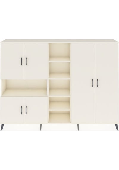 Arges Dolap 13 Raflı 6 Kapaklı 220x30x163 Aytaşı-aytaşı Aytaşı-aytaşı
