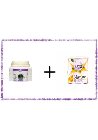 Joy wax Isıtıcı Kazan + Konserve Ağda Naturel