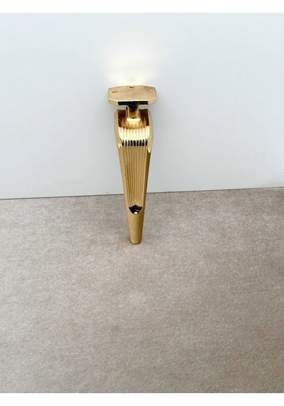 Legend Gold Mobilya Koltuk Ayağı Chester Komidin Tv Ünitesi Vestiyer Ayağı 16 Cm 16 Adet