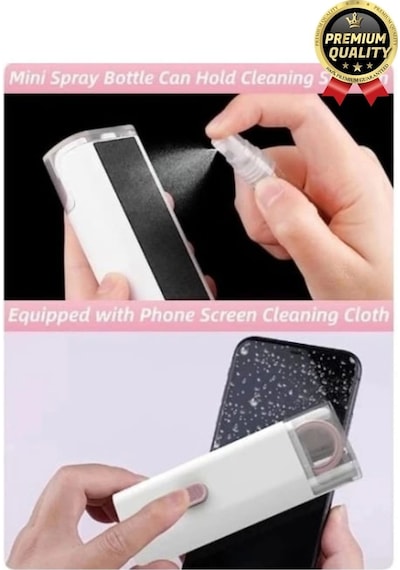 Çok Fonksiyonlu Silikon Uçlu 7 İn 1 Bilgisayar Ekranı Kulaklık Airpods Klavye Telefon Temizleme Kiti