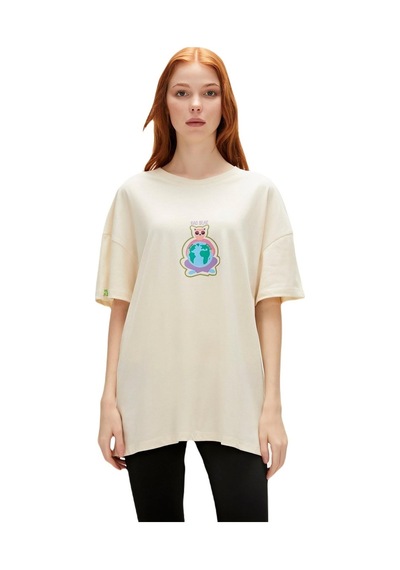 Bad Bear 23.03.07.002-C108 Re-Save Kadın T-Shirt 001