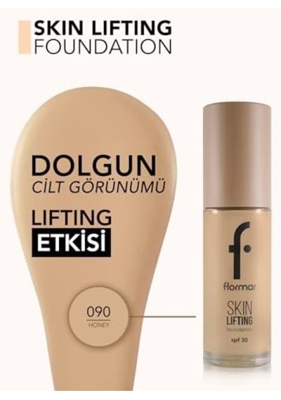 Spf30 Sıkılaştırıcı Fondöten Nötr Alt Ton - Skin Lifting Fdt. - 090 - 8682536059695