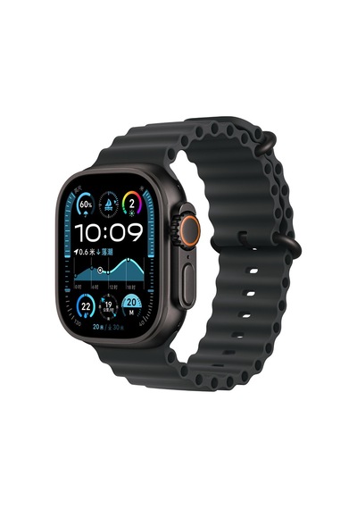 Apple Watch Ultra 49mm Uyumlu Silikon Kordon Krd-75 - Beyaz - T24697