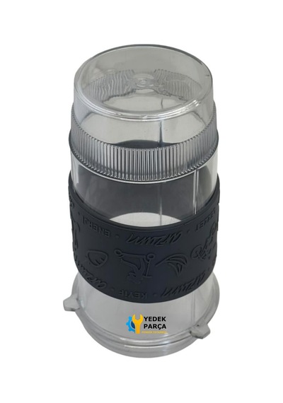 Arzum Uyumlu Ar1101 Shake'n Take Joy Kişisel Blender Haznesi 400 Ml, Açık Gri