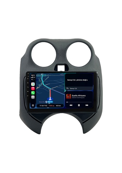 Nissan Micra Android Multimedya Sistemi 2011-2012 Crv-4371xa 9"