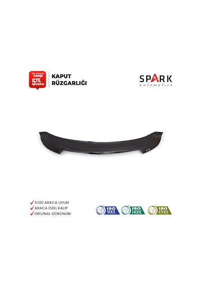 Chevrolet Cruze 2008-2016 Uyumlu Kaput Rüzgarlığı 4mm