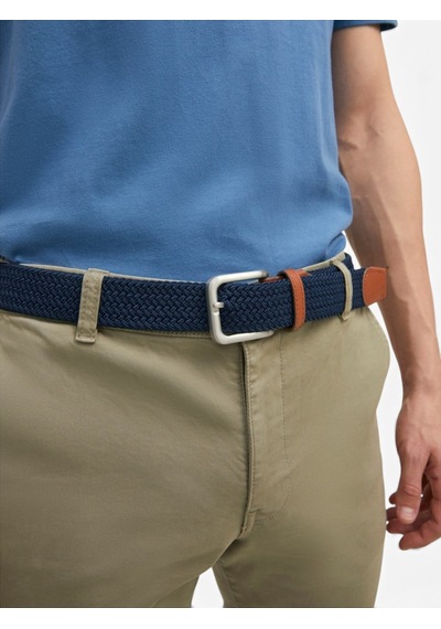 Jack & Jones Jacsprıng Woven Belt Noos Erkek Lacivert Kemer - 12118114 Navy Blazer