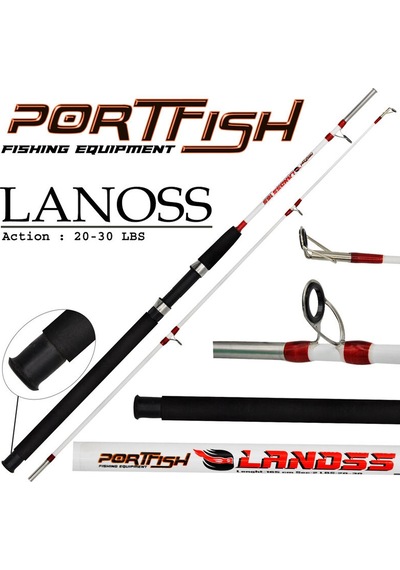 Portfish Lanos Bot Kamış 135 Cm 10bs 1,65