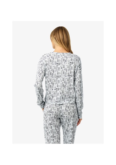 Blackspade Kadın Pijama Takımı 52234 - Baskılı Desenli