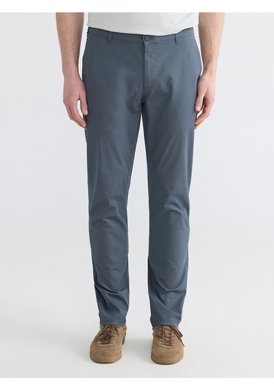 Lcwaıkıkı Classic İndigo Standart Kalıp Erkek Chino Pantolon