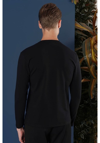 Efor Ts 864 Siyah Spor T-shirt Siyah