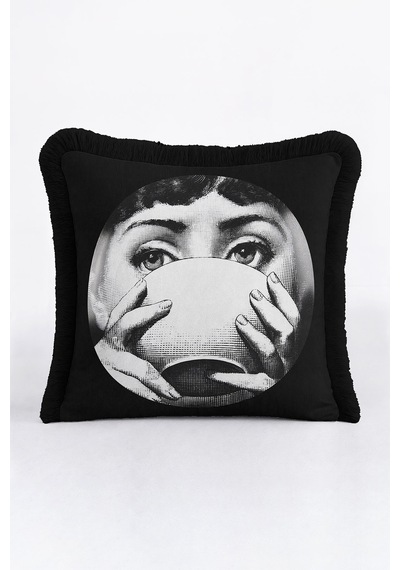 Efsanevi Sanat Motifli Saçaklı Yastık Kılıfı - Retro Elegan Siyah Gümüş Püsküllü Kırlent Kılıfı Koyu Kanyon Nane Efsanevi Sanat Motifli Saçaklı Yastık Kılıfı - Retro Elegan Siyah Gümüş Püsküllü Kırlent Kılıfı Koyu Kanyon Nane