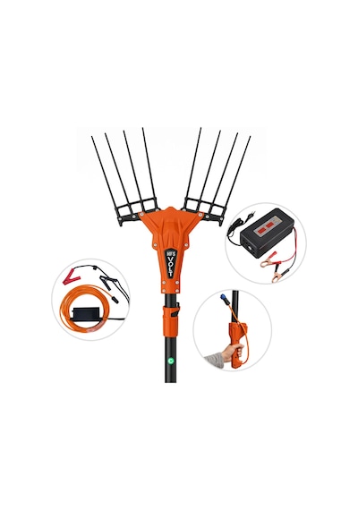 Hfs 34v Akülü Zeytin Hasat Makinesi + 12ah/12v Akü Şarj Cihazı