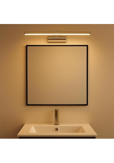 Sarjlı Led Flüt Resim Aplik 6w 3200k Gün Işığı 35cm Duvar Tipi Ayna/tablo Üstü Dekoratif Işık Ip20 Iç Mekan Kullanım Gold