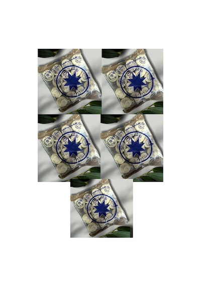 5 Adet Ruşur Taşı Mühürlü Sefidab Taşı 1 Paket 400 Gr 13 - 17 Arası