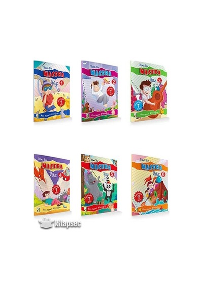 Bana Bir Macerayaz 6 Kitap - Damla Yayınevi