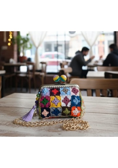 Drc Designs Mini Granny Square Çanta Çok renkli
