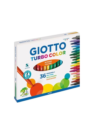 Turbo Color Keçeli Kalem 36 Lı 418000