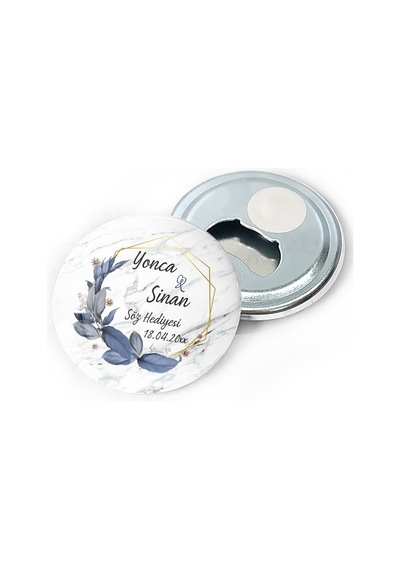 Yarendavetiyeotuz9 Metal Açacak Magnet Düğün - Nişan - Kına - Nikah - Söz (25 Adet) (517606587)